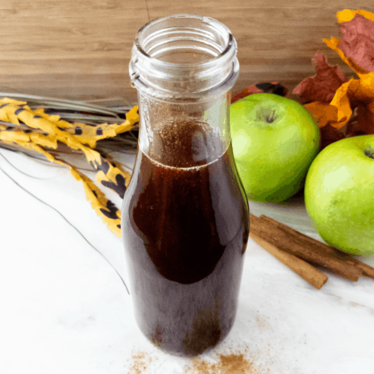 DIY Apple Brown Sugar Syrup for Coffee!