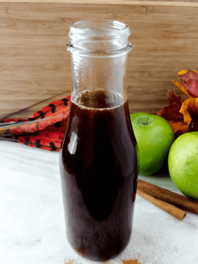 Homemade Apple Brown Sugar Syrup