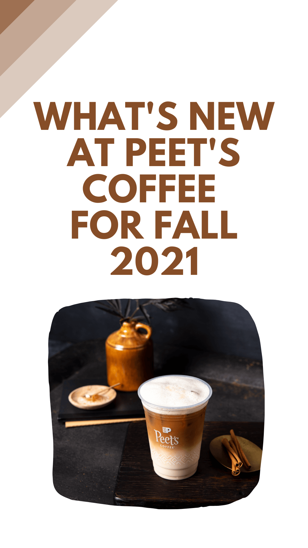 What's new at Peet's Coffee for fall 2021