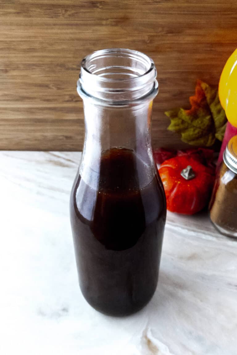 Dairy-free pumpkin spice syrup for coffee